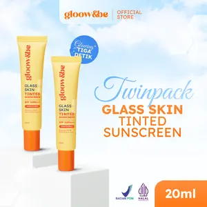 [NEW PRODUCT] [BELI 2 LEBIH HEMAT] Gloow&be Glass Skin Tinted Sunscreen