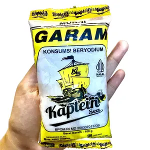 [isi 10pcs] garam halus beryodium cap ekspedisi/cap kaptein/cap DN random kemasan 100gr