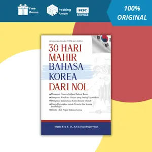 Buku Bahasa Korea 30 Hari Mahir Bahasa Korea Dari Nol - Yash Media