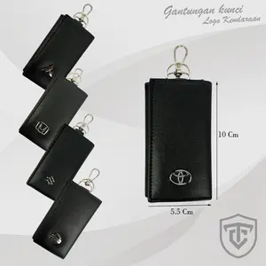 Dompet Kunci Kendaraan Key Wallet Gantungan Kunci Mobil, Dompet Kartu STNK