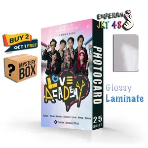 [2Sisi] Photocard Saputra Kori Ver Love Academy ( Isi 25 Pcs ) - Kualitas Premium Kartu Foto