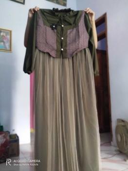 Product Review of Ayucitra gamis bianca fashion muslim dress wanita kekinian terbaru  panjang remaja kondangan mewah gaun from M** A**7 1