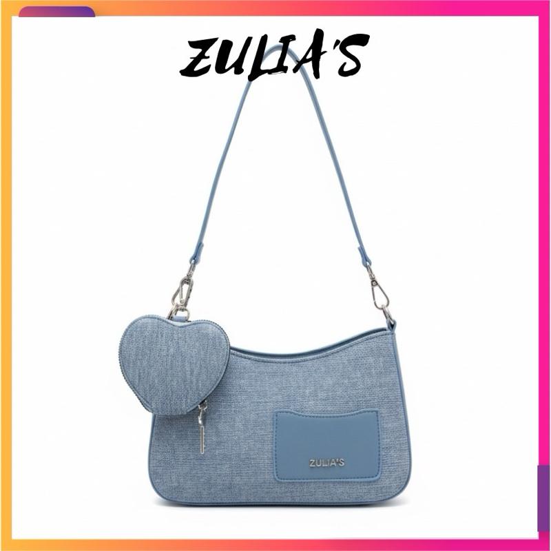 Túi Xách Nữ Cao Cấp Zuliashop Giá Rẻ Đeo Vai Đeo Chéo Sang Trọng Tặng Ví Tim