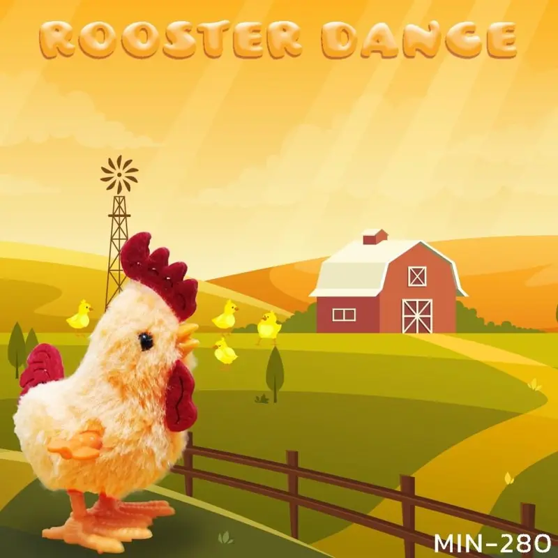 MAINAN ANAK ROOSTER DANCE AYAM TARIAN AYAM JOGED BERBUNYI 0