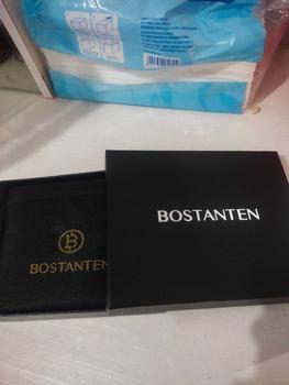 Product Review of BOSTANTEN Dompet Pria Koin Ritsleting Kulit PU Tiga Kali Lipat Hitam/Coklat/Kopi from P** P**i 2