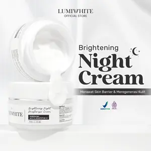 LUMIWHITE - Brightening Night Cream / Night Cream Pemutih Wajah / Skincare Wajah 12,5gr mencerahkan niacinamide