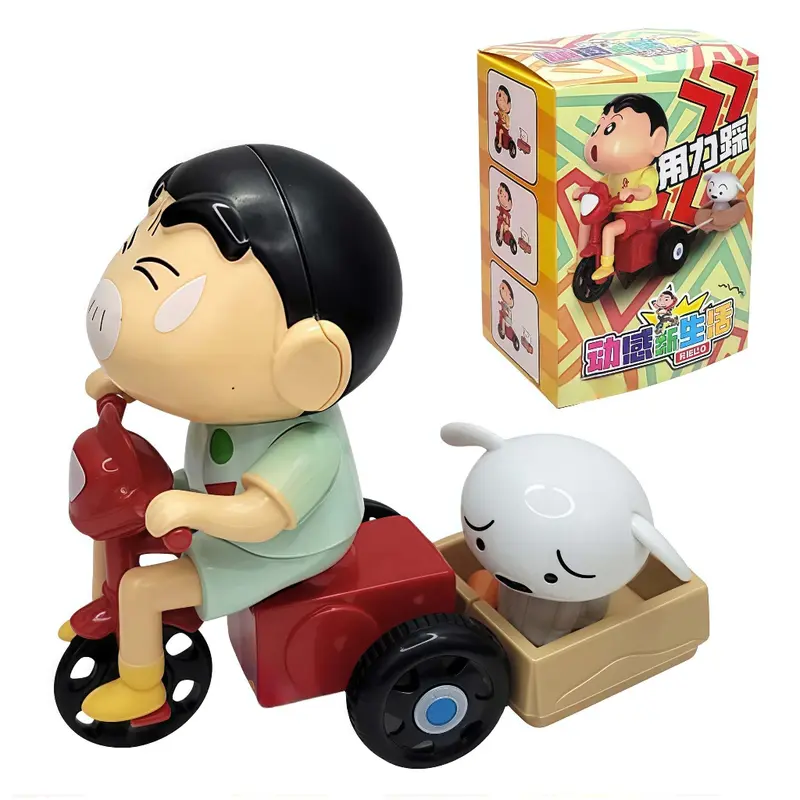 CRAWLING CLOCKWORK TOY MAINAN CRAYON SHINCHAN DYNAMIC LIFE BISA GERAK MAINAN ORNAMEN SHINCHAN MAINAN 6