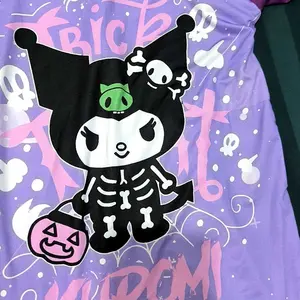 Baju renang anak perempuan 1-10 tahun motif kuromi Terlaris baju renang Sport Pink Pakaian Setelan Lengan Air