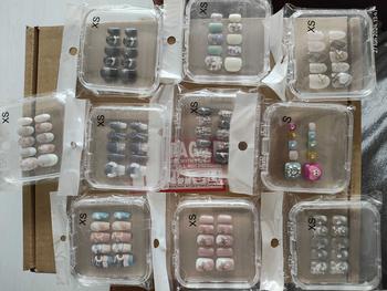 Product Review of 【S$8.98 2024 press on nail】High quality,handmade,easy to wear,reusable,cost-effective and affordable from 喵**子 0