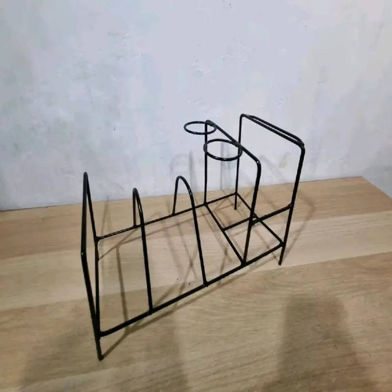 Tatakan cobek/rak cobek tempat cobek ulekan pisau Dapur Peralatan Besi Kitchenware Multifungsi Talenan 0