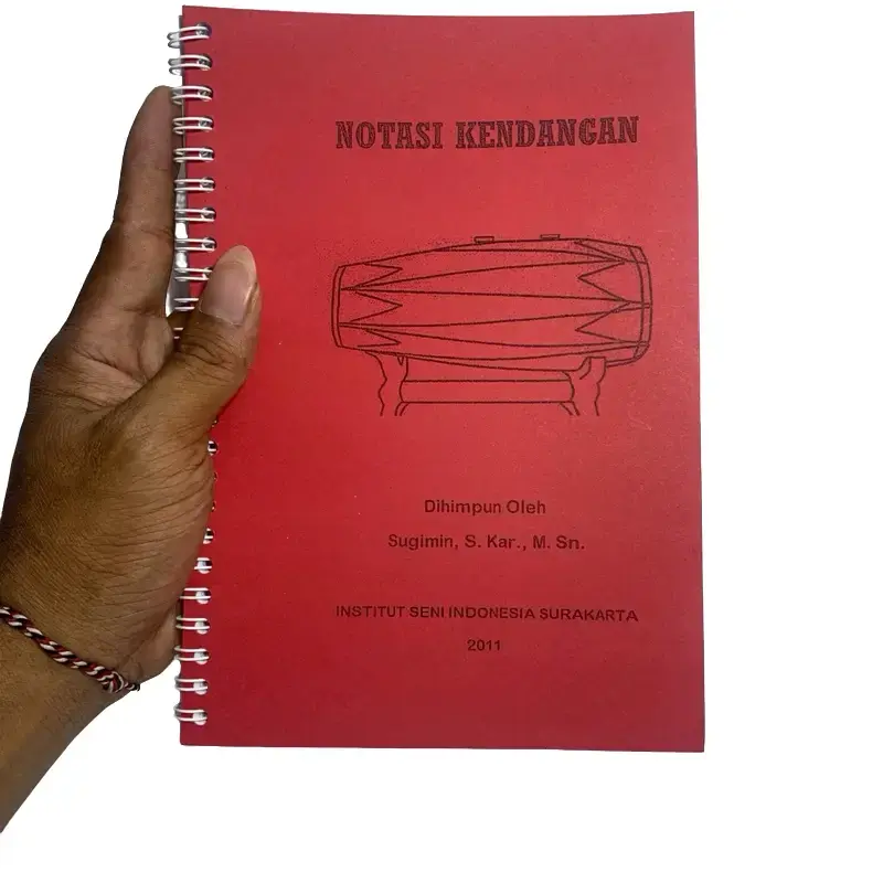 BUKU KENDANG LENGKAP DENGAN SIMBOL BACA NOTASI KENDANG Paper Stationery