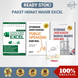 Paket Otodidak Bahasa Inggris + Master Excel + Public Speaking
