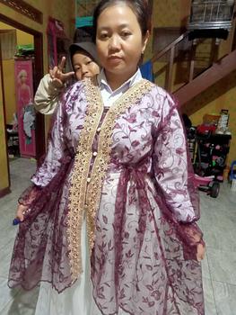 Product Review of Lexia Outer Tunik  Brocade Lace Outer ADA JUMBO LD 120 - 140cm Atasan Wanita | Outer Kondangan |Outer Renda| Outer Brukat | Outer Tile | Outer Organza | Outer Lebaran Pesta from h**a A**i 0