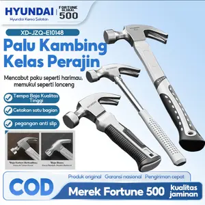 Hyundai Palu Kambing Claw Hammer HIGH CARBON STEEL Super Kuat Palu Martil Cungkil Paku 8/10/16/24oz