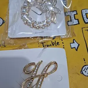 Bros Huruf Aesthetic Premium Bros Kerudung Inisial Nama