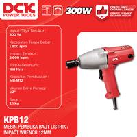 Gambar DCK Mesin Pembuka Baut Listrik 12mm / Impact Wrench Torsi 188Nm / Mesin Impact Wrench 300 Watt  KPB12 dari DCK Power Tools Indonesia Kota Administrasi Jakarta Barat 3 Tokopedia