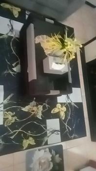 Product Review of RAJA - Karpet Lantai Eropa Anti Slip Bahan Polyester Alas Karet Motif Estetik Karpet Ruang Tamu Modern Carpet from s**m 3
