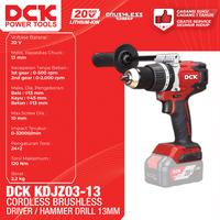 Gambar DCK Cordless Brushless Impact Driver / Hammer Drill / Mesin Bor Tembok Baterai Torsi 13mm KDJZ03-13 dari DCK Power Tools Indonesia Kota Administrasi Jakarta Barat 3 Tokopedia