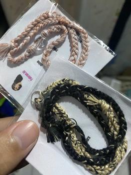 Product Review of Gelang tali benang simple gelang handmade couple motif abstrak bahan benang premium langsung kirim Bracelets from p**a 1