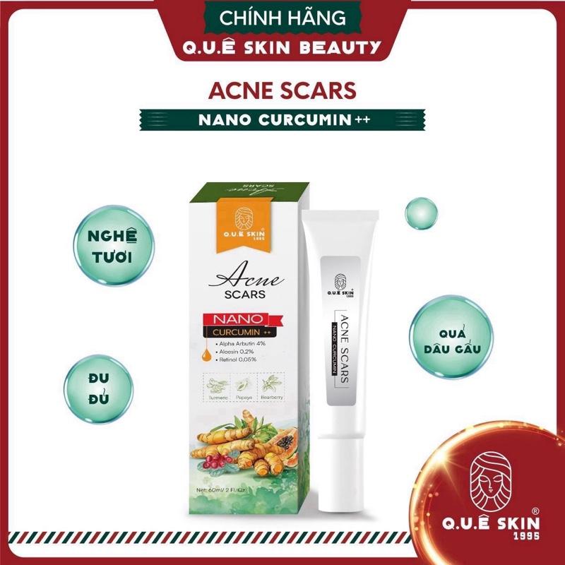  Kem Nghệ chấm Thâm hoặc mix kem đêm dưỡng sạm Sẹo rỗ nám tàn nhan điểm : tinh chất nghệ tươi quả dâu gấu thương hiệu quê Skin 25gram kiểm soát lỗ chân lông ACNE SCARS  Skincare 