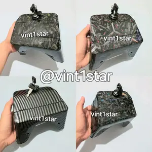 TOOL BOX TOOLBOX RX KING RX K RXKING CARBON WTP / BAGASI CARBON - KARBON + FULL SET KUNCI + STICKER LOGO YAMAHA SCOTLIGHT Motorcycle