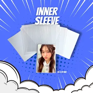 INNER SLEEVE 6x9 CM (HARGA 1 PCS) KPOP JPOP BIAS IDOL KOREA JAPAN JEPANG PREMIUM MURAH UNOFFICIAL READY !