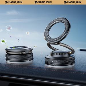 MAGIC JOHN マジックジョン アロマホルダー スマホスタンド × 車載フレグランス