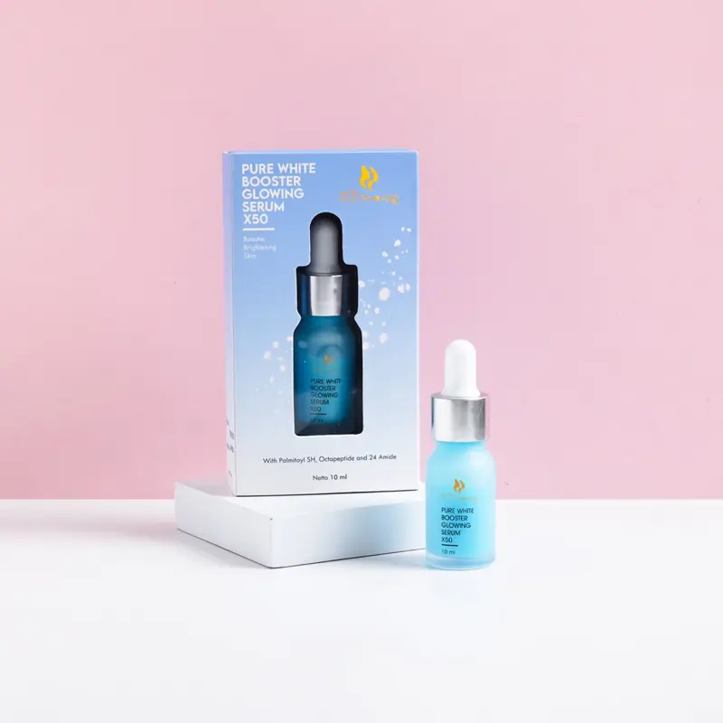 PURE WHITE BOOSTER GLOWING SERUM X50 serum biru 1