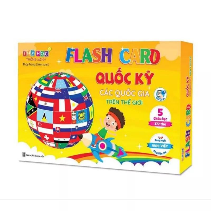 Thẻ Học Cờ Các Nước Trên Thế Giới- Flashcard Song Ngữ Quốc Kỳ Các Quốc Gia Trên…
