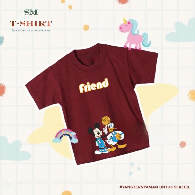 Product Introduction of NEWSAMTREEMELY kaos anak disney atasan anak mickey atasan anak distro umur 1-10thn 10