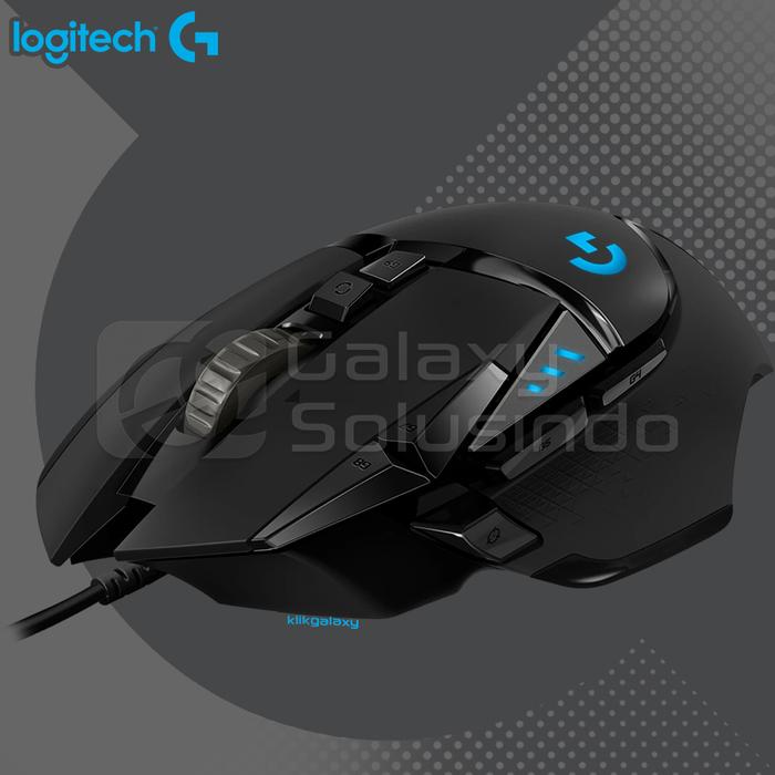 Gambar Logitech G502 Hero High Performance Gaming Mouse dari GASOL DINOYO MALANG Kota Malang Tokopedia