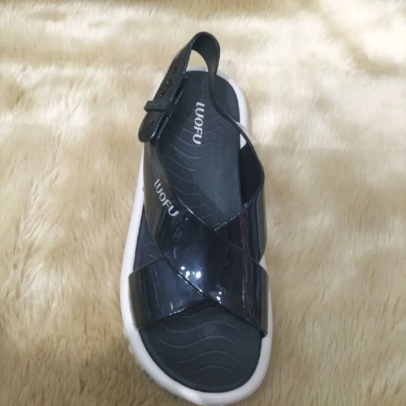Luofu Sepatu Sendal luofu,Empuk   #Ringan pakai #Shoeswanita #Slip on 4
