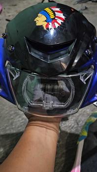 Product Review of lampu fiz r lampu led day kotak set reflektor fizr fisr vega sudah pnp Motor Motorcycle from Y**N 1