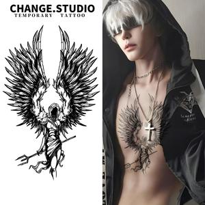 Tatu Belakang Penuh, Rekaan Malaikat Jatuh, Tatu Sementara, Tahan 15 Hari, Kalis Air, Tidak Takut Geseran