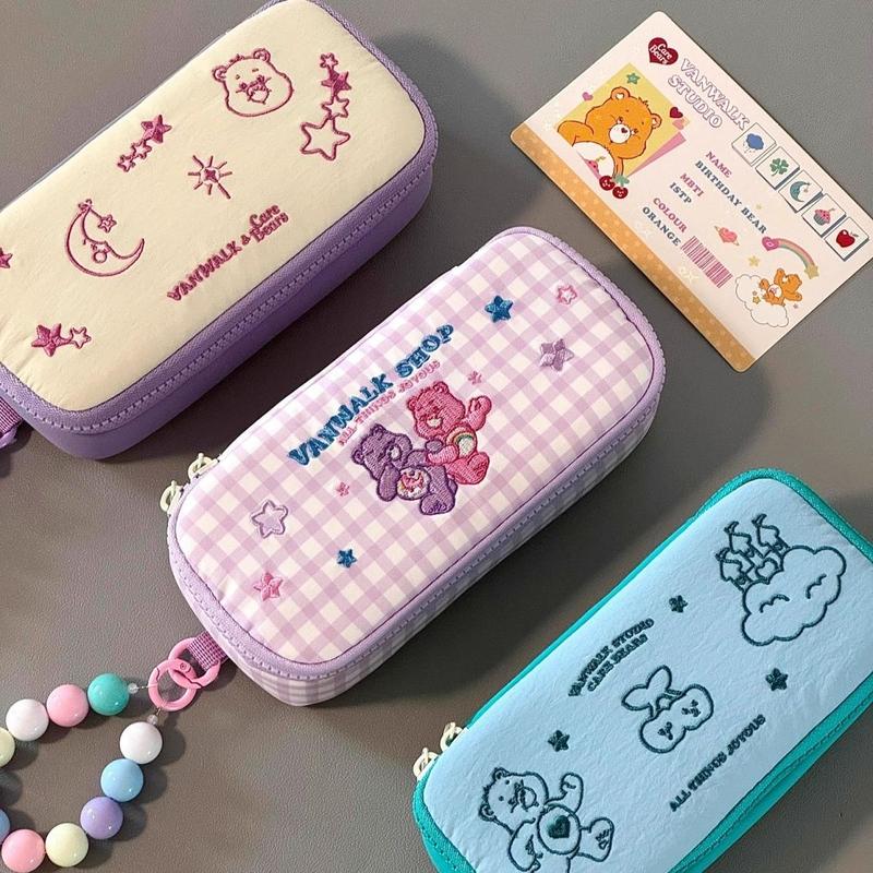  Túi Đựng Bút Hộp Bút Hoạt Hình Gấu Con Dễ Thương Dung Tích Lớn Tiện Ích Dành Cho Học Sinh 