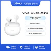 Gambar vivo Buds Air3 - 50-hour Ultra-Long Battery Life, 3.6g Ultra-Light Fit, 88 ms Gaming Low Latency, AI Call Noise Reduction dari vivo Indonesia Kab. Tangerang 1 Tokopedia