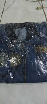 Product Review of JAKET BOMBER MODEL  BORDIRAN SIMPLE VARIAN WARNA BIRU TUA & BIRU MUDA Denim Jeans Nyaman Panjang Pria Top Distro Keren Atasan Casual from B**a 0