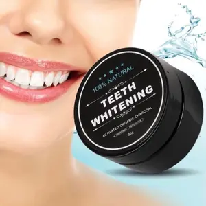 Pemutih Gigi Charcoal Powder Activated Teeth Whitening Menghilangkan noda Kuning di Gigi Memutihkan obat