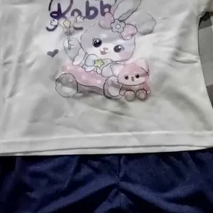 Baju Anak Perempuan - Ataya Setelan Kaos Anak Perempuan Karakter Digital Printing Terlaris / Fashion Oneset Baju Pendek & Celana / Rok Pendek Gambar DTF Terbaru