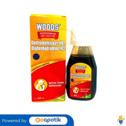 WOODS ANTITUSIF SIRUP 60 ML