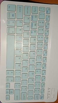 Product Review of 10 inch Wireless Bluetooth Keyboard Lightweight Portable Keyboard Nirakabel Colorful Computer Mouse from G**o 0