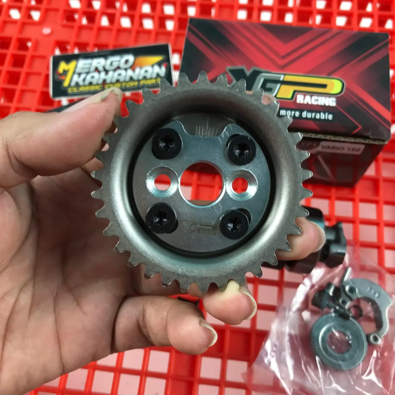 gigi sentrik geser Vario 125 150 XGP racing