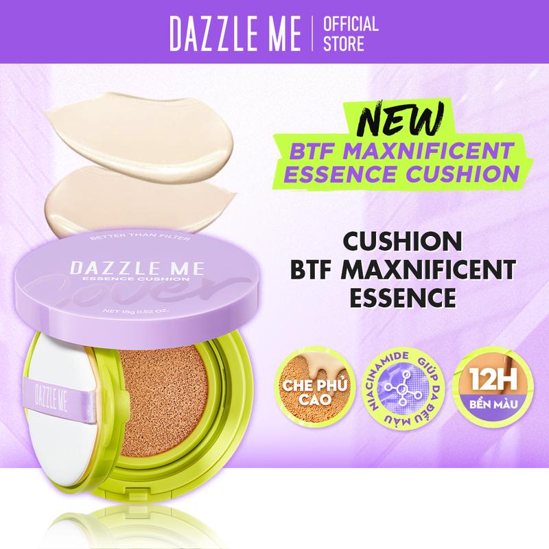  DAZZLE ME Phấn nước che phủ mịn lì Better than Filter Maxnificent Essence Cushion 15g Trang Điểm Nữ Cosmetic Mỹ Phẩm Women 