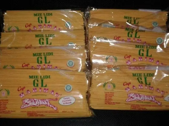 Mie Lidi Medan / Mie Gomak GL cap Harimau 1 kg - Kuning 1