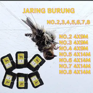Jaring Burung Nilon Emprit, Perkutut, Pipit, Kutilang, Tekukur Jaring Kandang Ayam Jaring Padi Sawah