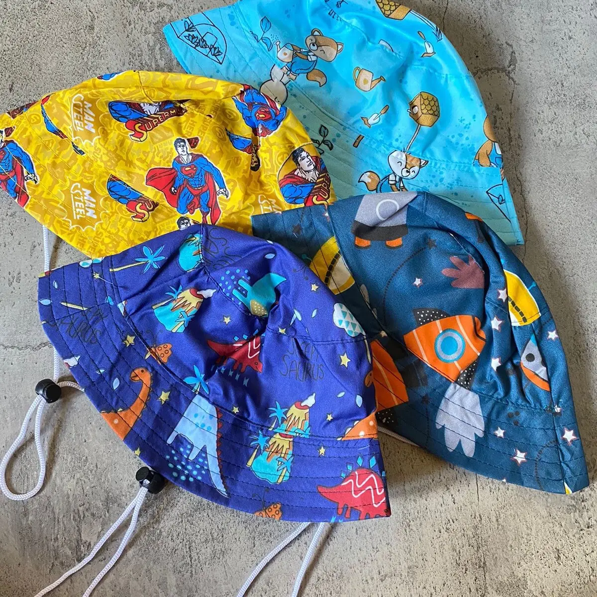 Topi Bucket Anak Karakter