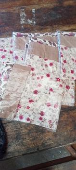 Product Review of Paket Hemat  50rb dapat 4 gorden kolong dapur Kain halus  Katun Free tali dan 3 pcs hook from S**🚀 1