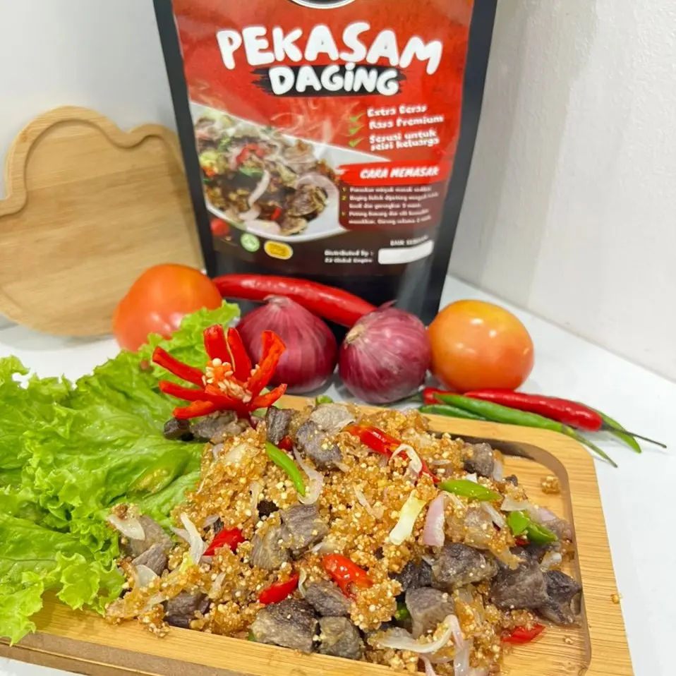 [3 pek] AFFAQIH PeKasam Daging 170g EXTRA BERAS