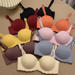 Cuci Gudang (WAJIB UP SIZE!!!) BRA/BH WANITA SEAMLESSS PUSH UP BUSA SEDANG TANPA KAWAT CUP B SIZE 32-40 (909)