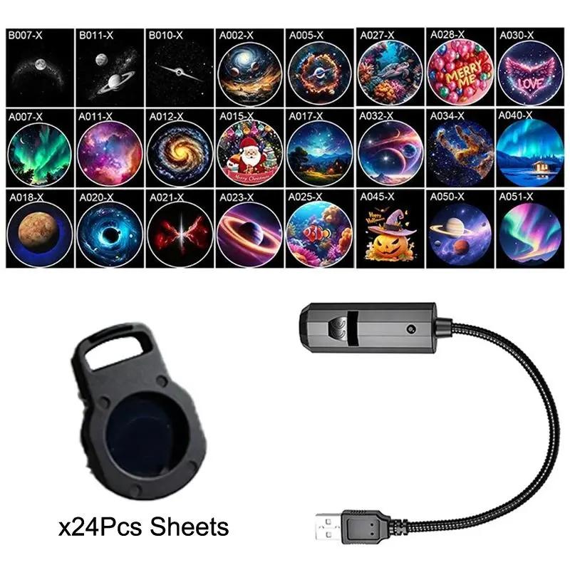 Đèn Led Trang Trí Đèn Chiếu Sao Thiên Hà Cổng USB Mini Tạo Bầu Không Khí Lãng…